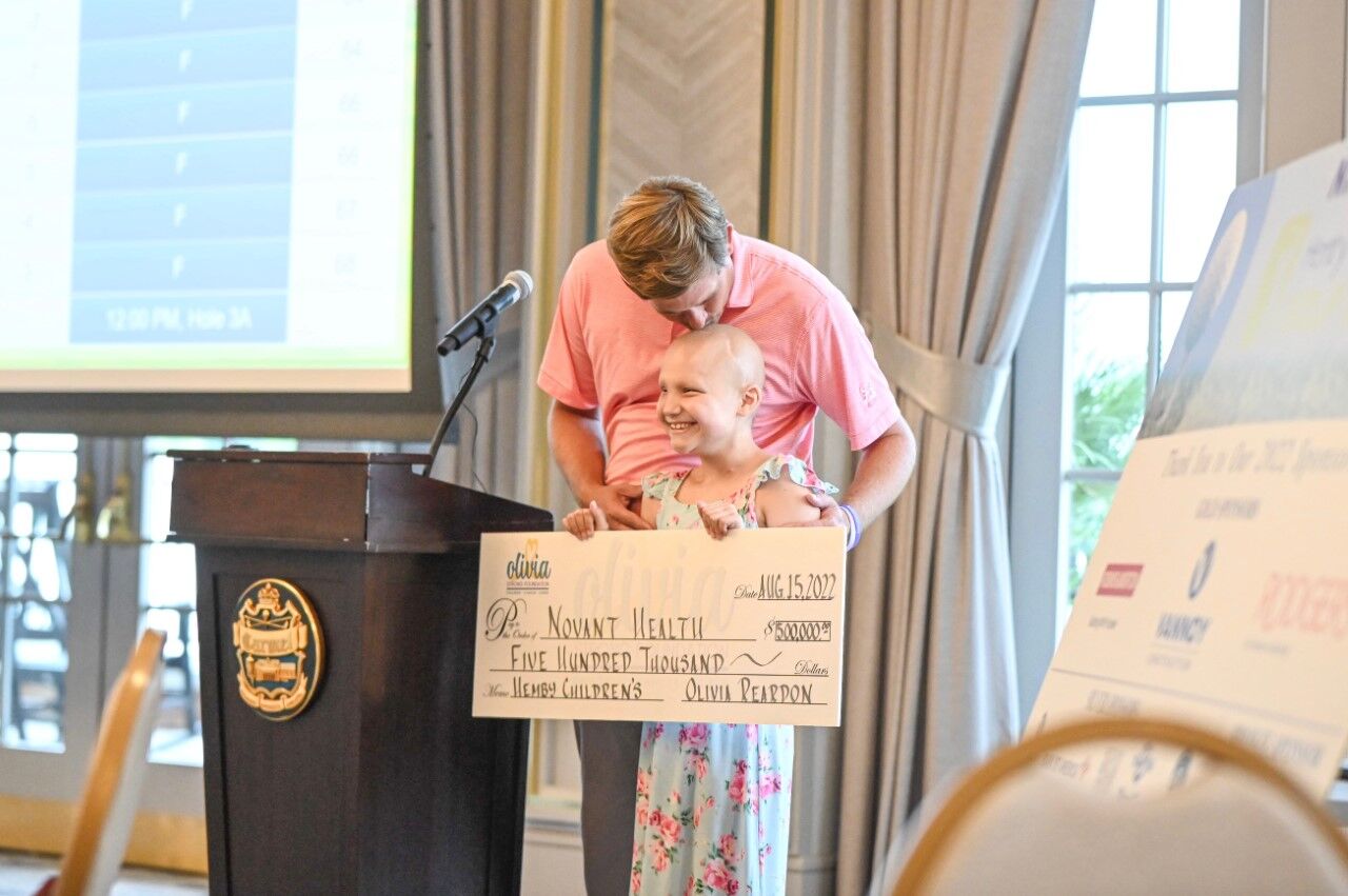 OliviaStrong Foundation charitable gift
